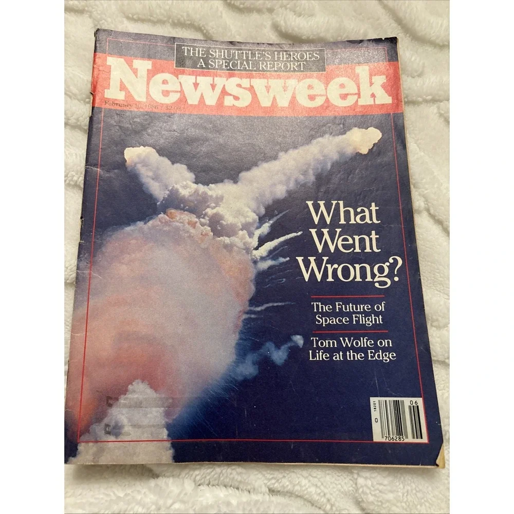 Challenger Tragedy Newsweek Magazine Feb. 10, 1986,